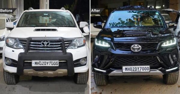 Fortuner Type 3 to Legender Conversion Body Kit