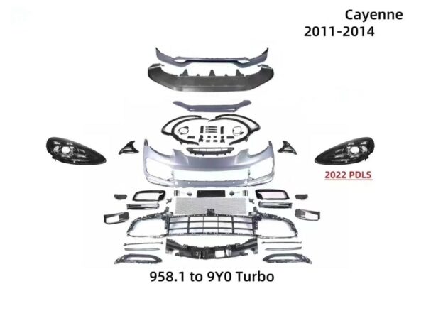 Porsche Cayenne 958 9YO 2011-2014 Conversion Kit To 2023