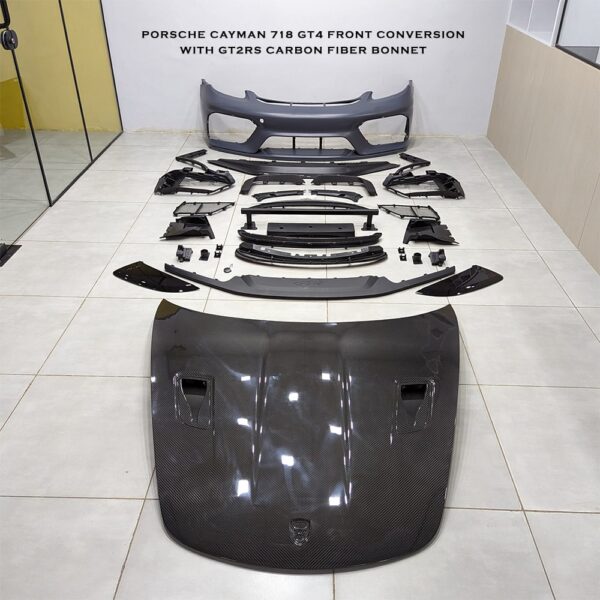 Porsche Cayman 718 GT4 Front Conversion