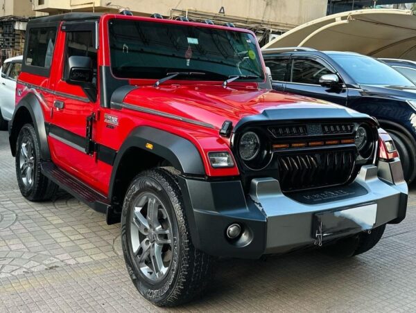 Mahindra Thar LED Design 2 Front Grill